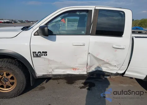 2019 Ram 1500 Classic Warlock 4X2 6'4 Box from USA, damaged, VIN 1C6RR6GG6KS670072